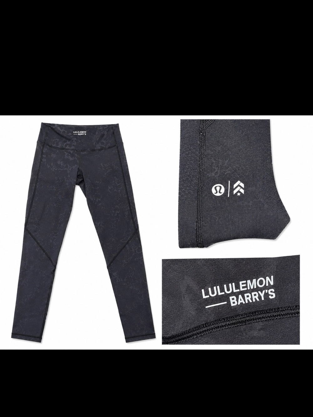 lululemon athletica Black Performance Leggings